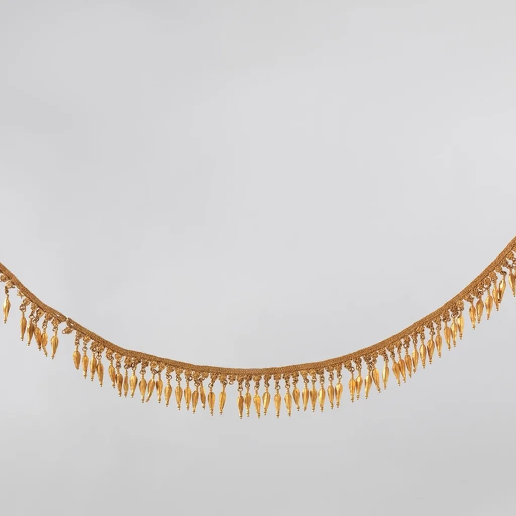 [RG-NK-204] 22K Fringe Choker